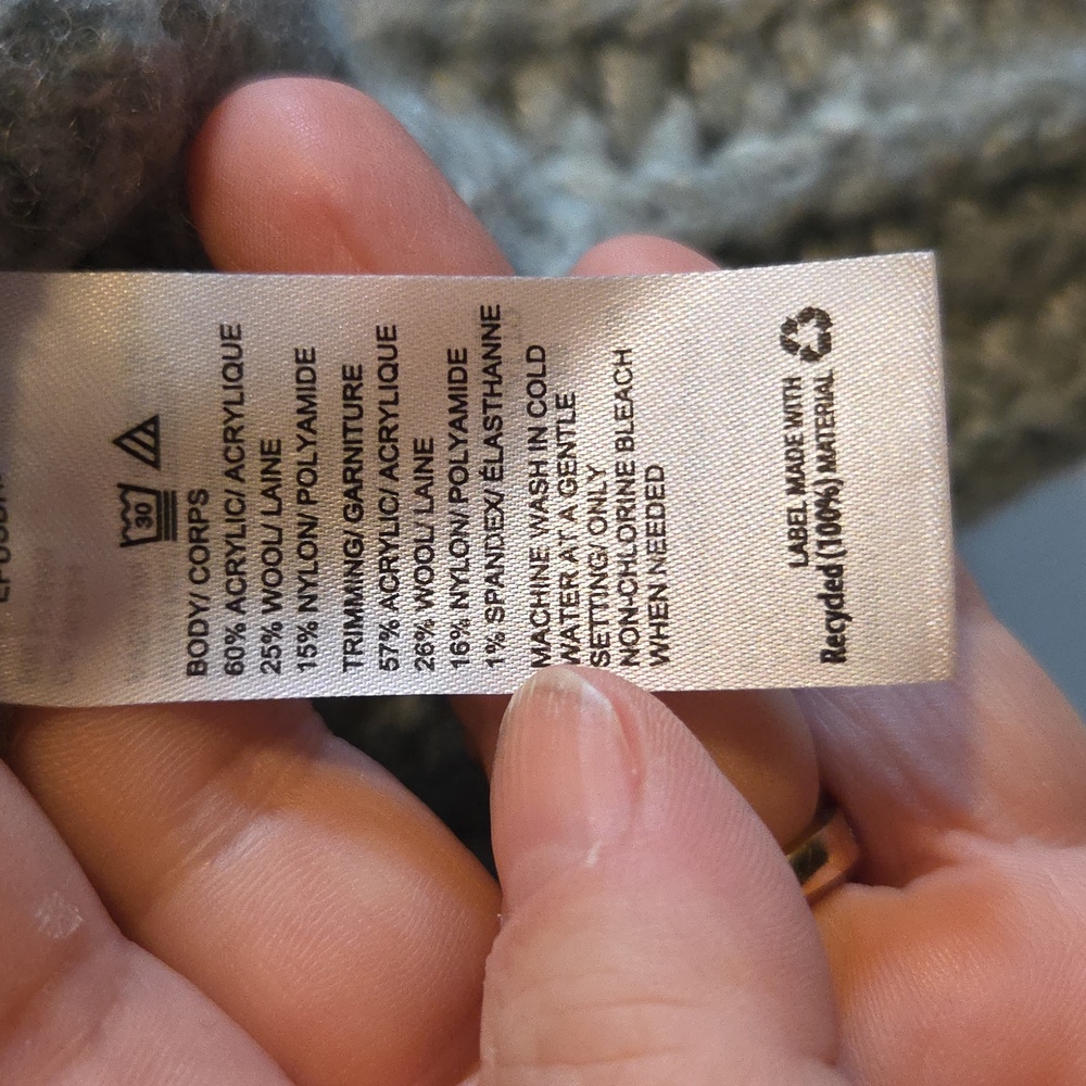 Chunky Knit Sweater XL - Picture 3 of 6